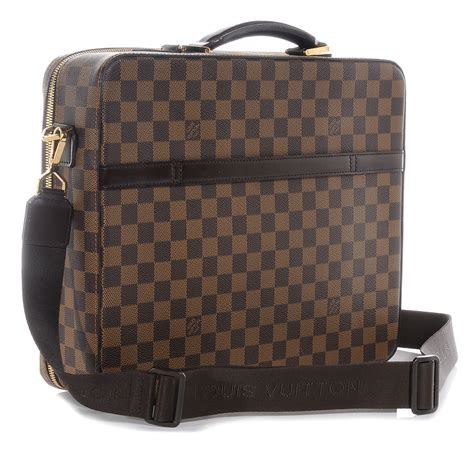 LOUIS VUITTON Damier Ebene Porte Ordinateur Sabana 